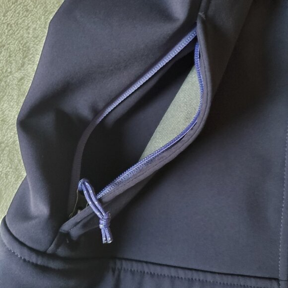 Free Country Softshell Jacket Women’s Water Resistant Fleece Purple Small - Picture 16 of 16